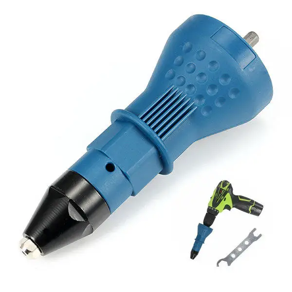 

Electric Rivet Nut Gun Cordless Riveting Drill Adapter Riveting Tool Insert Nut Tool