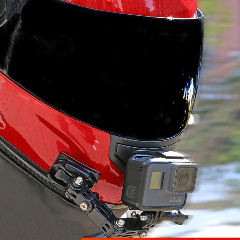 

Motorcycle Helmet Sports Motion Camera Stand FOR Gopro Motorbike Racing Filming Stand Multi-function Combination