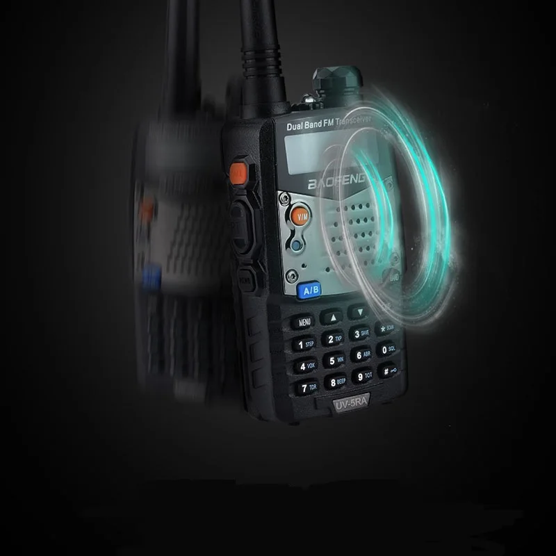 Модернизированный Baofeng UV-5RA иди и болтай Walkie Talkie “иди и Dual Band 136-174 & 400-520 МГц дальний Twao-передающая радиоустановка Водонепроницаемый