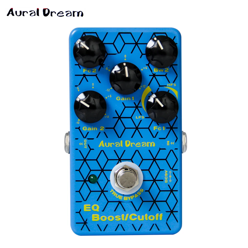 

2017 New Effect Pedal! Aural Dream EQ Boost Cutoff Effects Pedal for Guitar accessories NEW Arrivals PROMOTION