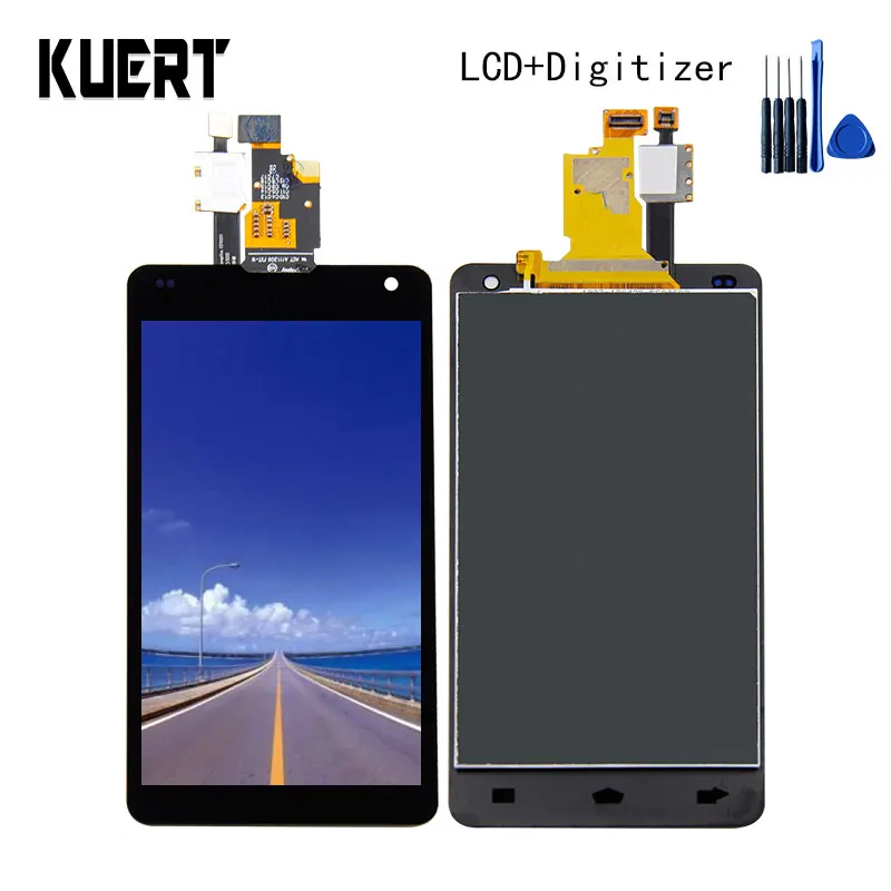 KUERT 4 7 &quotвысококачественный сенсорный экран дигитайзер ЖК-дисплей в сборе для LG