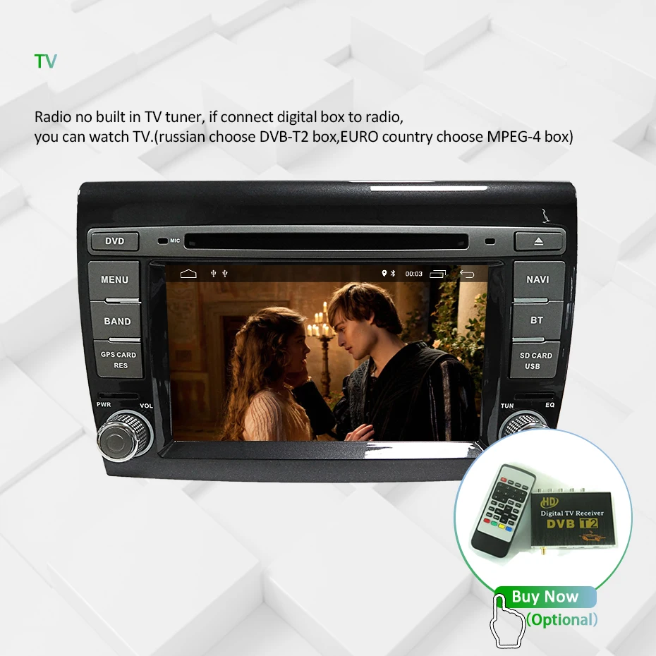 Excellent DSP IPS 64G Android 9.0 Auto GPS for Fiat Bravo 2007 2008 2009 2010 2011 2012 DVD PLAYER Multimedia Stereos Navigation Radio 28