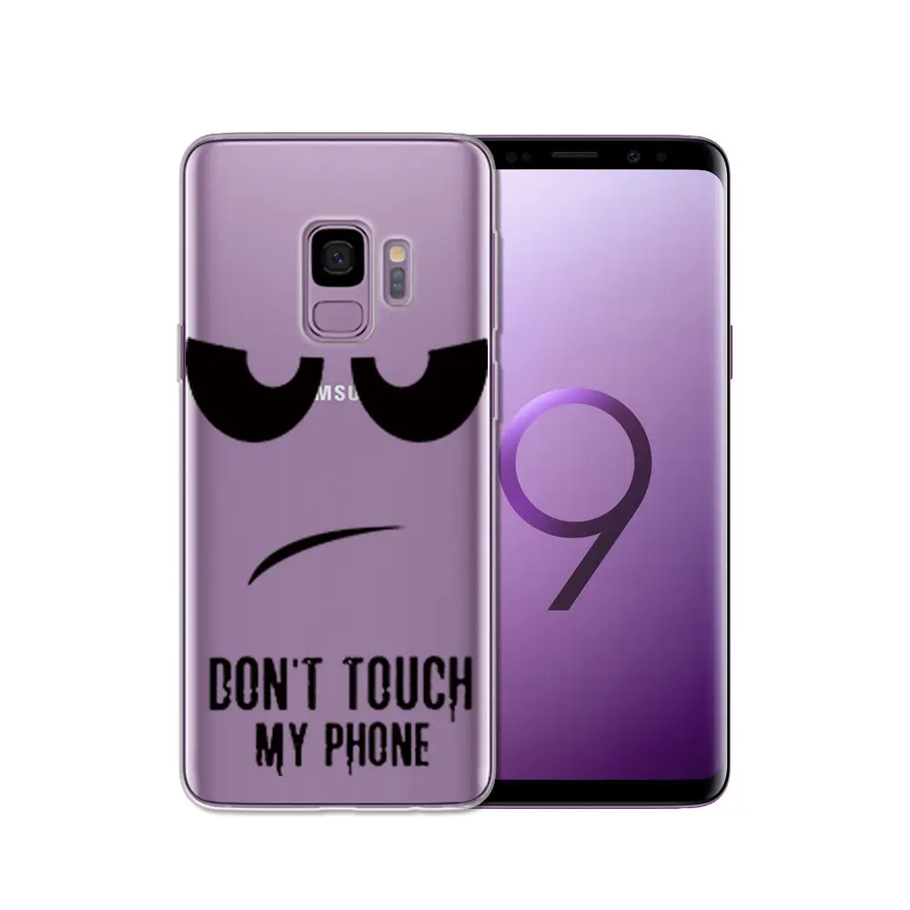 Arvin Silicone Case FOR Samsung Galax s5 S6 S7 S8 Clear Protective case FOR Samsung S6 edge S8 Plus S9 Plus Soft TPU Phone Cover (14)