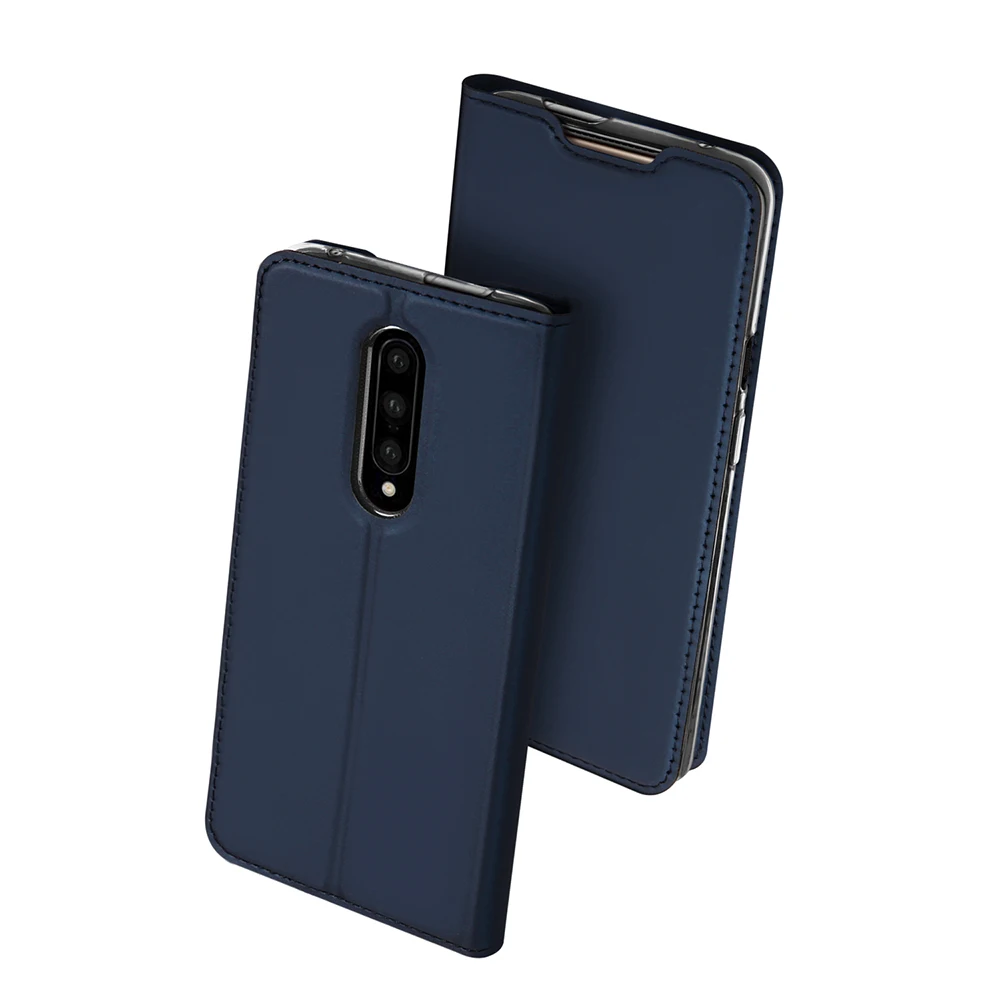 DUX DUCIS для OnePlus 7 Pro чехол Роскошный кожаный флип Стенд кошелек 1 + One Plus Чехол