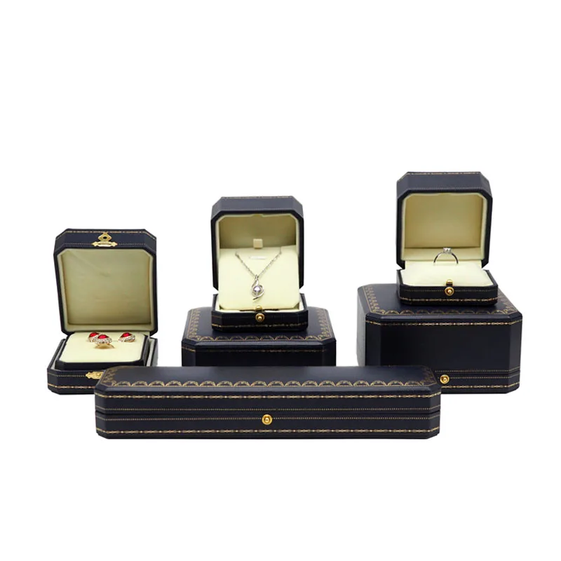 Органайзер для ювелирных изделий Подарочная коробка коробки и упаковки ювелирных изделий кожаный чехол для часов