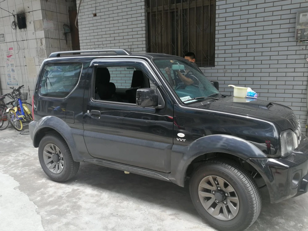 Оконный козырек MONTFORD для Suzuki Jimny 2007 2015 из АБС пластика защита от дождя солнца