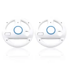 2pcs for Mario Kart Racing Steering font b Wheel b font for Nintendo Wii Remote Game