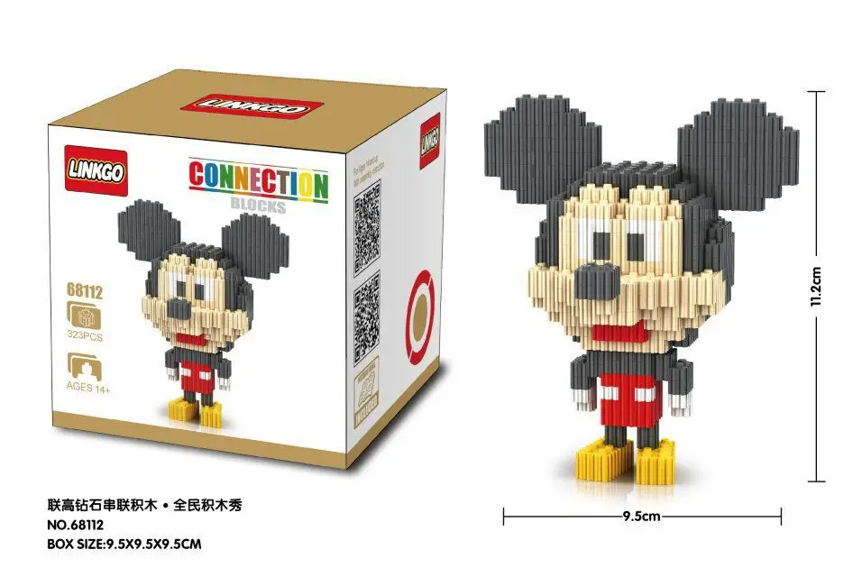 Buy Factory LINKGO Connection Blocks Middle Mickey