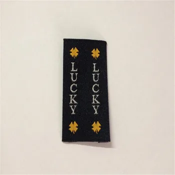 

Custom Garment Woven Label High Density For Clothing main label