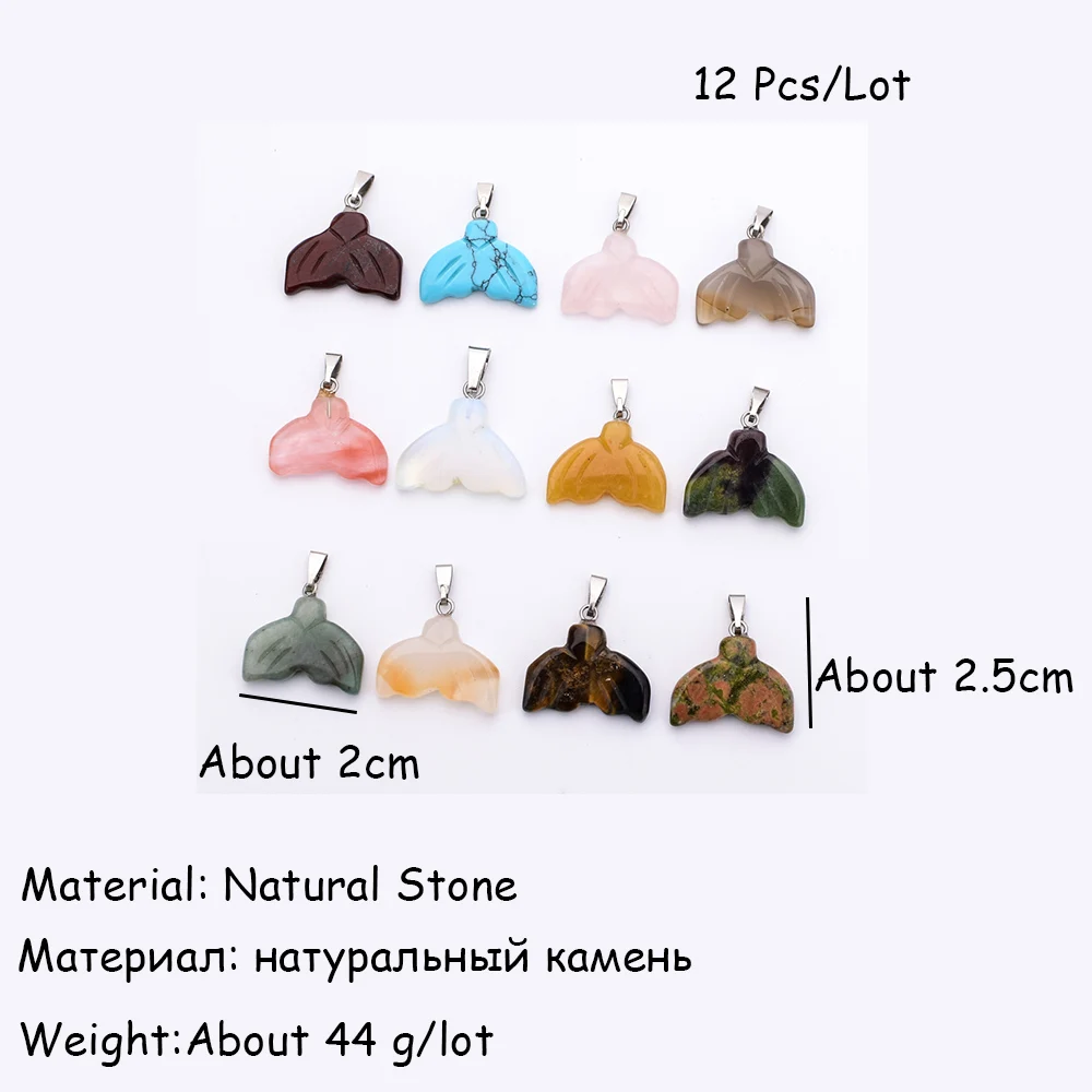 Натуральный камень бабочка Слон Подвески Подвеска для DIY ожерелье ювелирные изделия аксессуары для женщин и мужчин 12 шт./лот