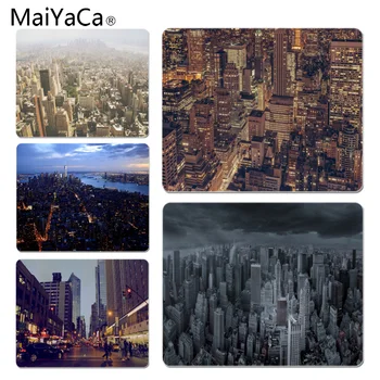 

MaiYaCa Top Quality Building under the night sky DIY Design Pattern Game mousepad Size for 18x22cm 25x29cm Rubber Mousemats