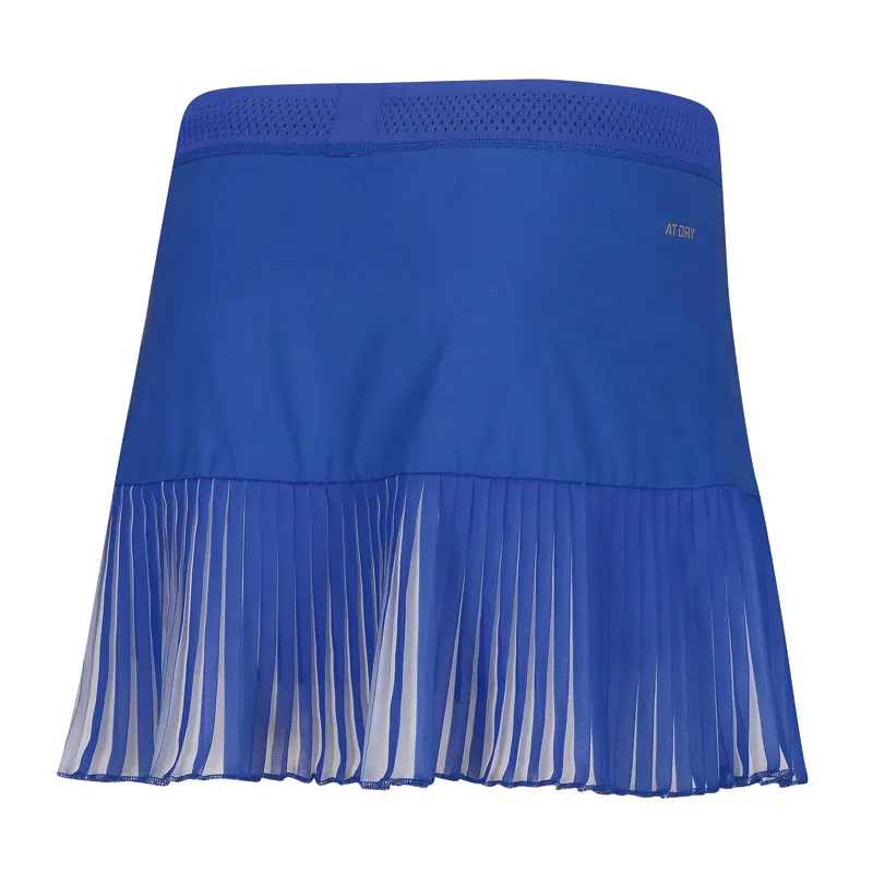Li-Ning юбка для бадминтона, полиэстер, спандекс, дышащая, сухая, Антистатическая подкладка, спортивные плиссированные юбки ASKP064 WQB1044