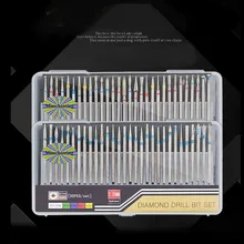 30 шт. сверла для ногтей прибор для удаления кутикулы Вольфрамовая сталь ротационный Полирующий пилочка шлифовальные головки Маникюр Педикюр Инструменты для ногтевого салона