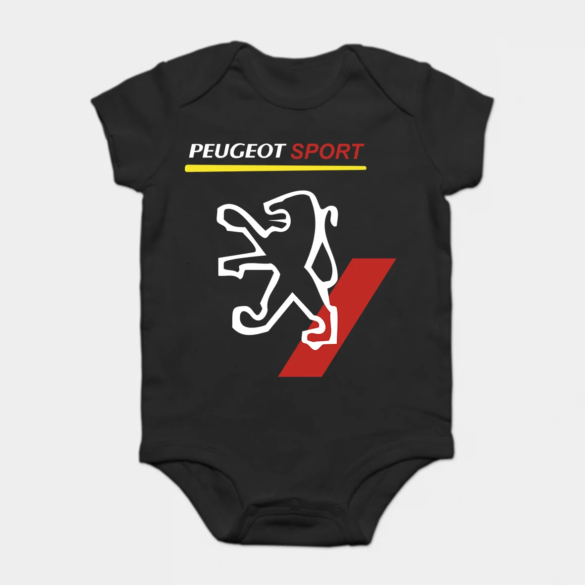 

Baby Onesie Baby Bodysuits kid t shirt Funny white Black tee Details about Peugeot Car Logo New -