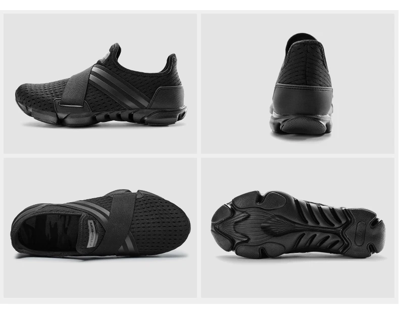 Дышащая мужская обувь для взрослых; Летние повседневные мужские кроссовки из сетчатого материала; впитывающие пот; модный бренд; черный светильник; мужские лоферы; большие размеры 39-46