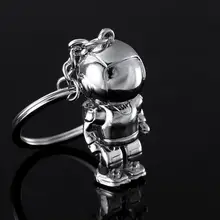 Прекрасный модный WKOUD 1 шт 3D брелок с астронавтом космический робот-брелок цинковый сплав брелок для ключей кулон подарки