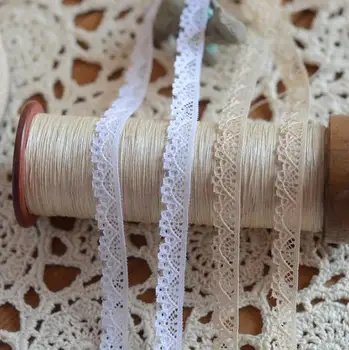 

1/meter doll dress lace white flesh-colored lace width of 1 cm
