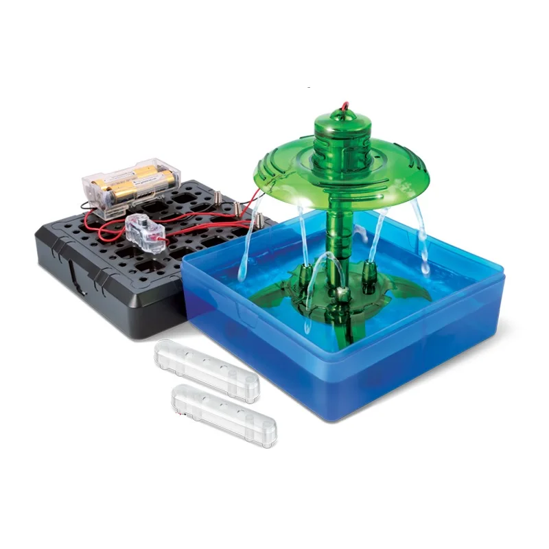 

DIY Splashing Fountain model Toys Electric fountain simulation set Science creation Kit Kids Student Physical Educational Aids