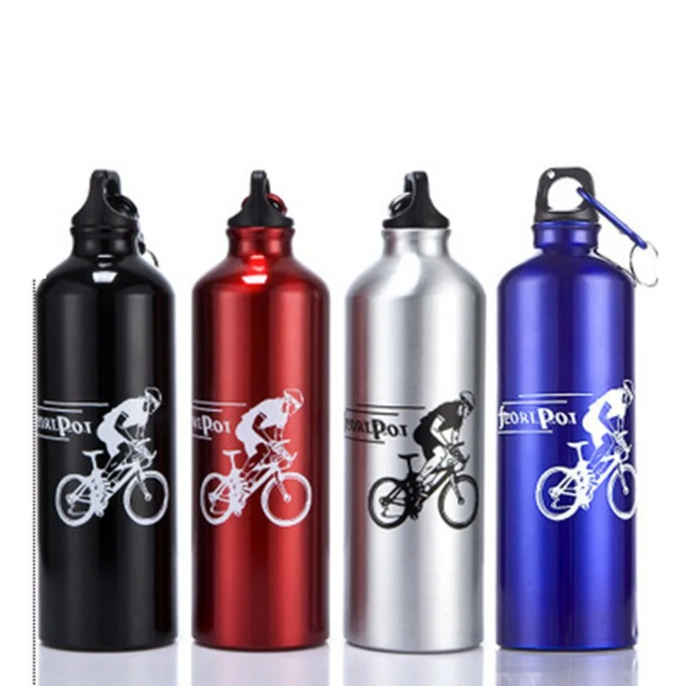 

700ML Portable Size Durable Aluminum Alloy Outdoor Cycling Camping Water Bottle Bicycle Bike Sports Drink Jug Bottle