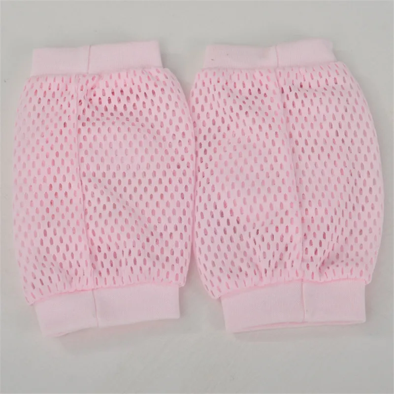 2017 Brand New Baby Knee Pads Infant Summer Cotton Baby Knee Anti-Fall Crawling Knee Elbow Protective Case 4 colors9