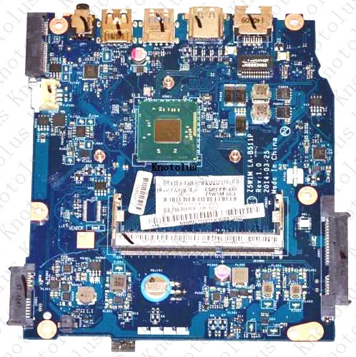 NB. MML11.002 для ACER Aspire ES1-511 материнская плата ноутбука NBMML11002 N2830 Z5W1M LA-B511P Бесплатная