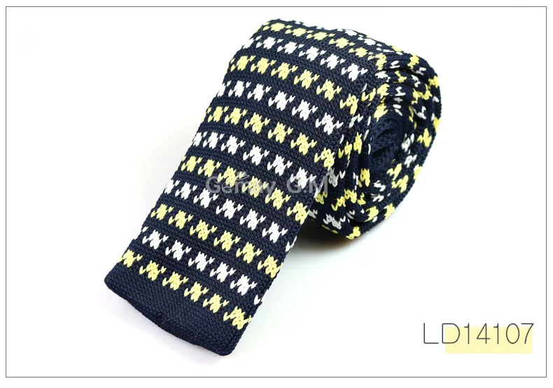 Mens Knit ties New Casual Skinny Knit Neckties For Wedding Evening Party Gravata Slim Tie for Man Knitted Neck Tie