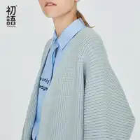 Toyouth Cardigan Women Sweaters Winter Thick Knitted Casual Cardigan New Ladies Sweater Loose Long Sleeve Jumper Tops 2019