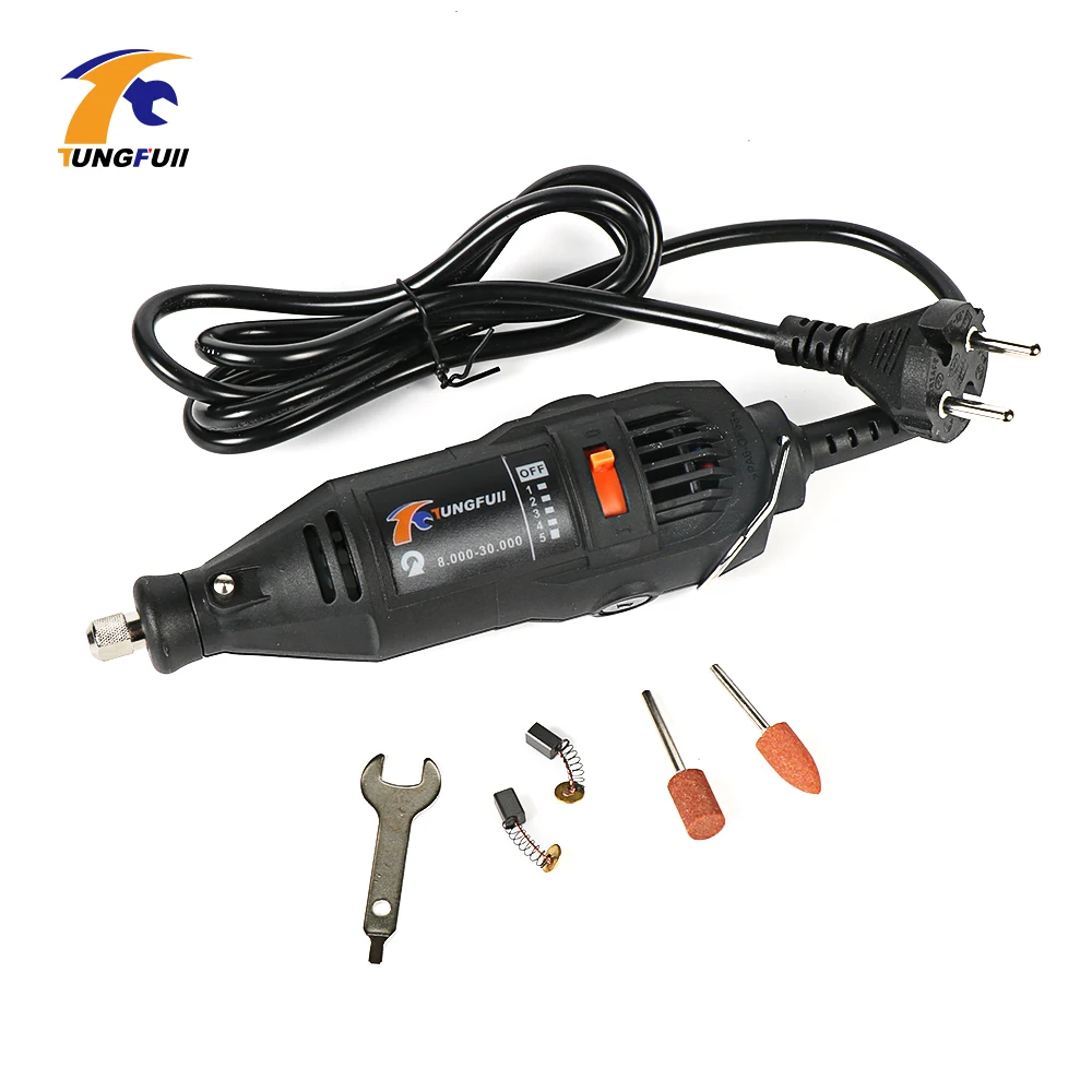 Buy TUNGFULL 220V Electric Mini Drill For Dremel