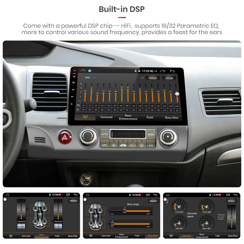 Clearance Junsun V1 pro 4G+64G CarPlay Android 9.0 DSP For Honda Civic 2006-2011 Car Radio Multimedia Video Player GPS RDS 2 din dvd 3 Clearance Junsun V1 pro 4G+64G CarPlay Android 9.0 DSP For Honda Civic 2006-2011 Car Radio Multimedia Video Player GPS RDS 2 din dvd 3