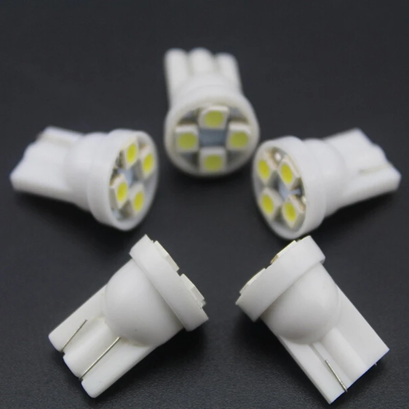 T10 4SMD 1210 LED Car Light Bulbs White 12V W5W 917 918 926 939 1252