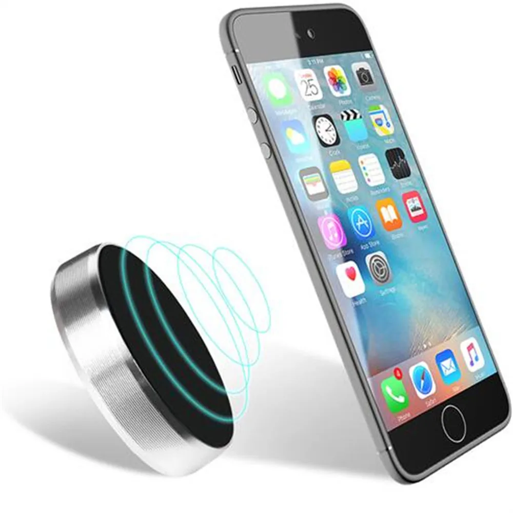 

Magnetic Car Phone Holder Multifunctional Universal Magnet Wall Hang KeyChain Phone Holder Car Mount Support For iPhone X Stand