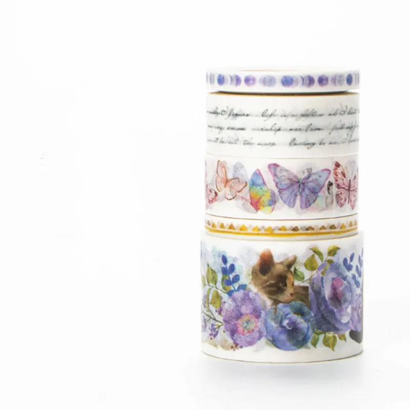 

1.5cm*7m Murasaki shikibu washi tape DIY decoration tape scrapbooking planner masking tape office adhesive tape label stationery