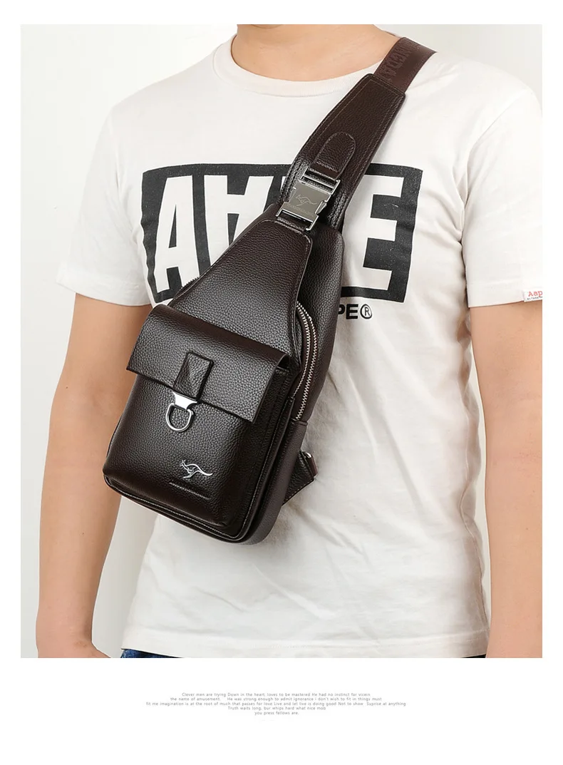 Мужская повседневная сумка через плечо из искусственной кожи, Мужская Дорожная сумка-мессенджер, сумка для IPAD с разъемом для наушников, нагрудная сумка, мужская сумка, нагрудные сумки