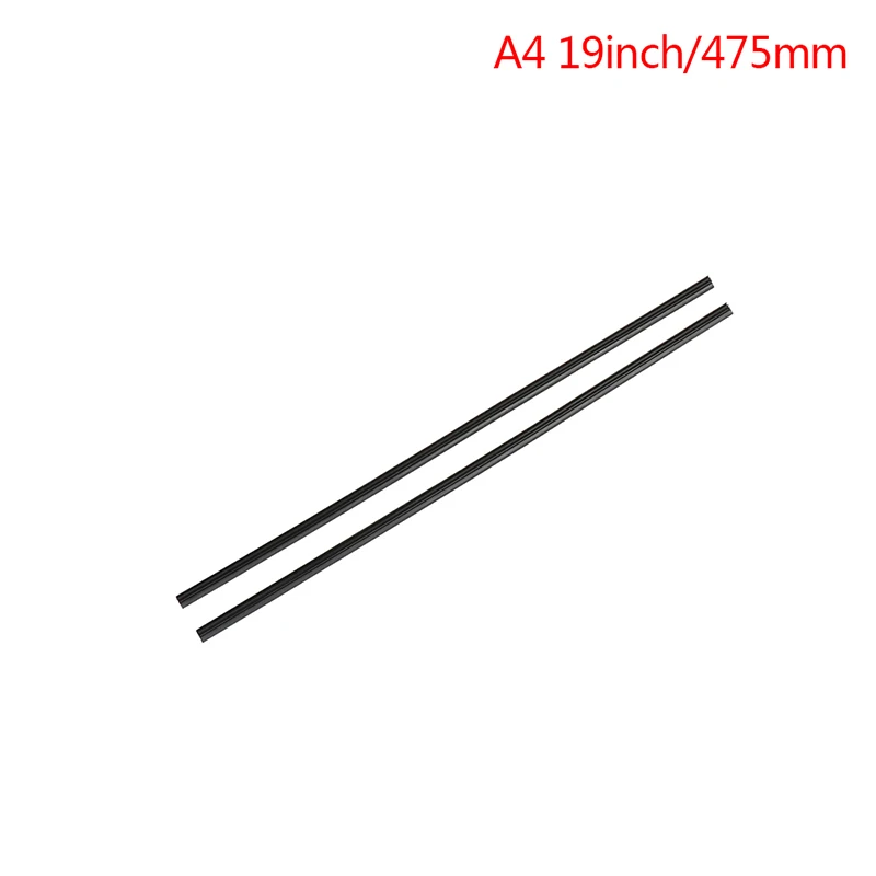 2 шт. Высокое качество лобовое стекло 1" 17" 1" 19" 2" 21" 2" 30" бескостные резиновые щетки стеклоочистителя автомобиля Сменные полоски