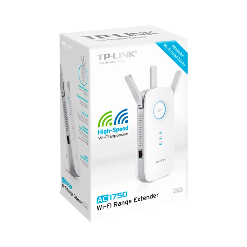 

TP-LINK AC1750, Network repeater, 10/100/1000Base-T(X), IEEE 802.11ac,IEEE 802.11b,IEEE 802.11g,IEEE 802.11n, IEEE 802.11ac,IEEE