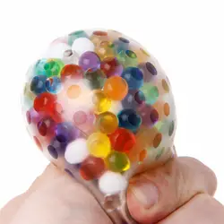 Новая Радужная мяч игрушка анти-стресс мяч игрушка Стресса Squeeze вентиляции шары