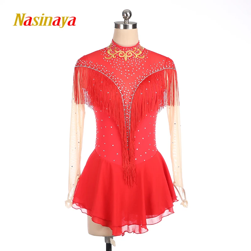 Figure Skating Dress Costume Customized Competition Ice Skating Skirt