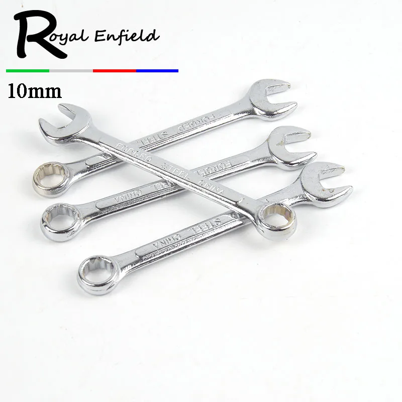 Steel Ratchet Spanner Combination Wrench Keys Skate Tool Gear Ring