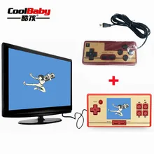 CoolBaby RS-20 Классическая Ретро игровая консоль портативный 2," 600 игры Карманный Бесплатный картридж+ 2-й игровой контроллер