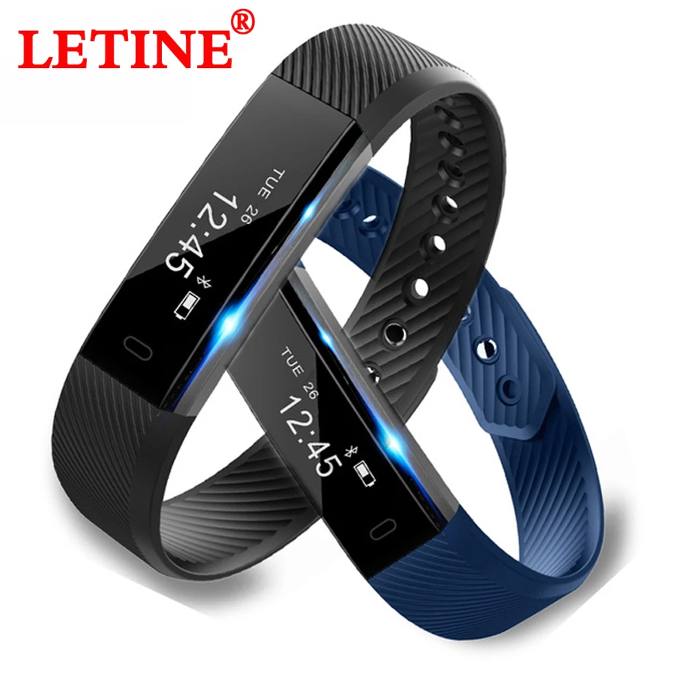 

ID115 Smart Wristbands Sport Fitness Tracker Smart Bracelet Pedometer Bluetooth Smartband Waterproof Sleep Monitor Wrist Watch