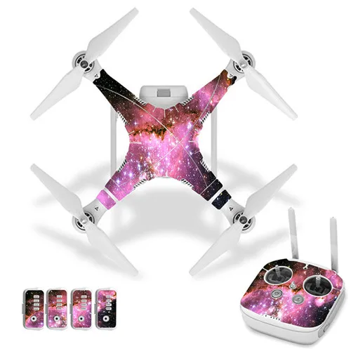 Протектор кожного покрова Стикеры для DJI Phantom 3 кожи Стикеры для оболочки+ контроллер для DJI 3 Аксессуары этикета винил - Цвет: YSDJ30018