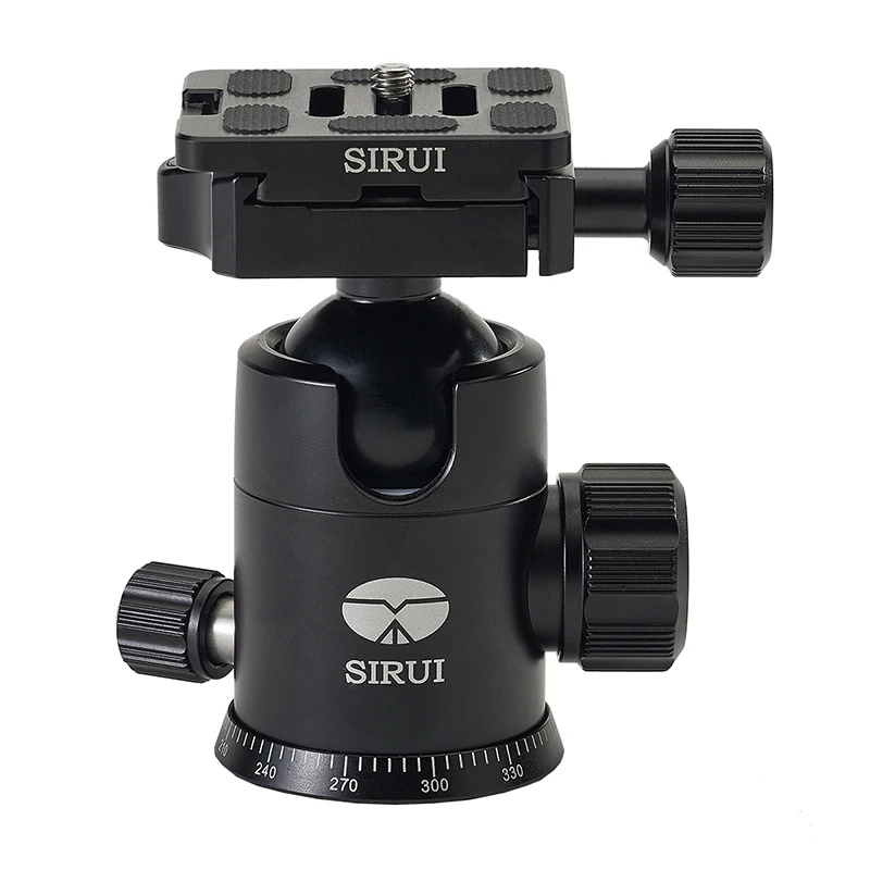SIRUI G 20KX Portable Tripod Head Aluminum Gimbal TY 50X Quick Release