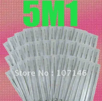 

100x 5M1 Quality Tattoo Gun Needles Sterilized Tattoo Gun Needles Single Stack Magnum 5 Tattoo Kits Supply