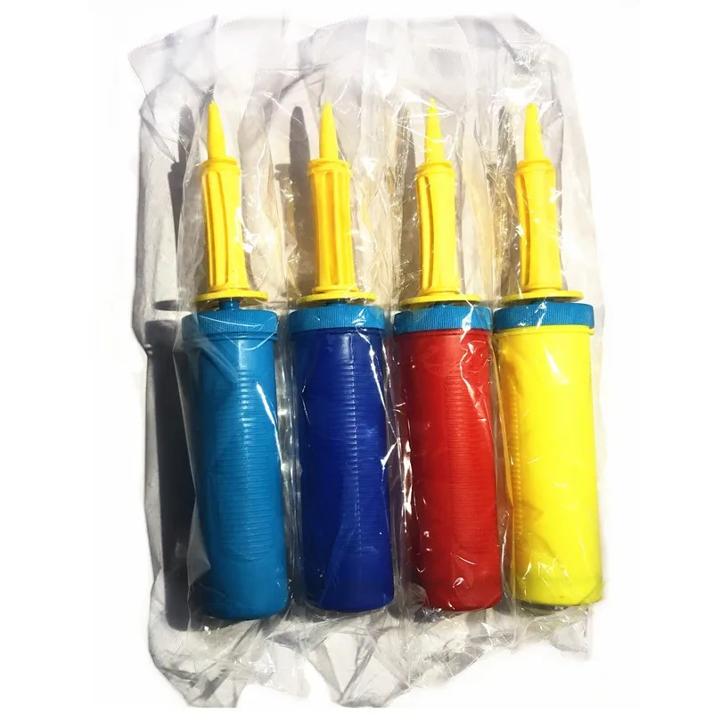 

BINGTIAN Mini Plastic Hand Held Ball Party Balloon Inflator Air Pump Portable Useful Balloon Decoration Tools