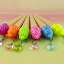 500 шт. день святого валентина подарки гелевая ручка/мороженое формы ручки/ручки для написания