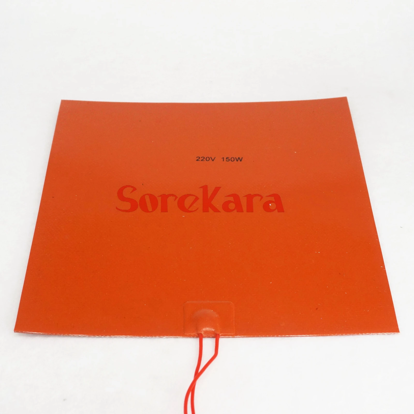 送料無料 通販 激安 220V AC Silicon Waterproof Flexible Rectangle 150W 220x220mm 継手