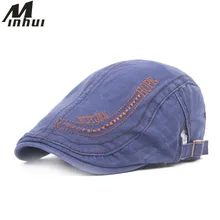 Minhui, Новая мода берет Шапки для Для мужчин весна плоские Кепки Для мужчин Кепки S Gorras Беретки для женщин Hat