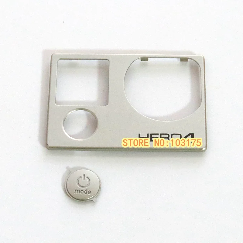 

100%Original Front Board for Gopro Hero 4 Front Panel Cover Frame Faceplate with Power Mode Button Repair Part