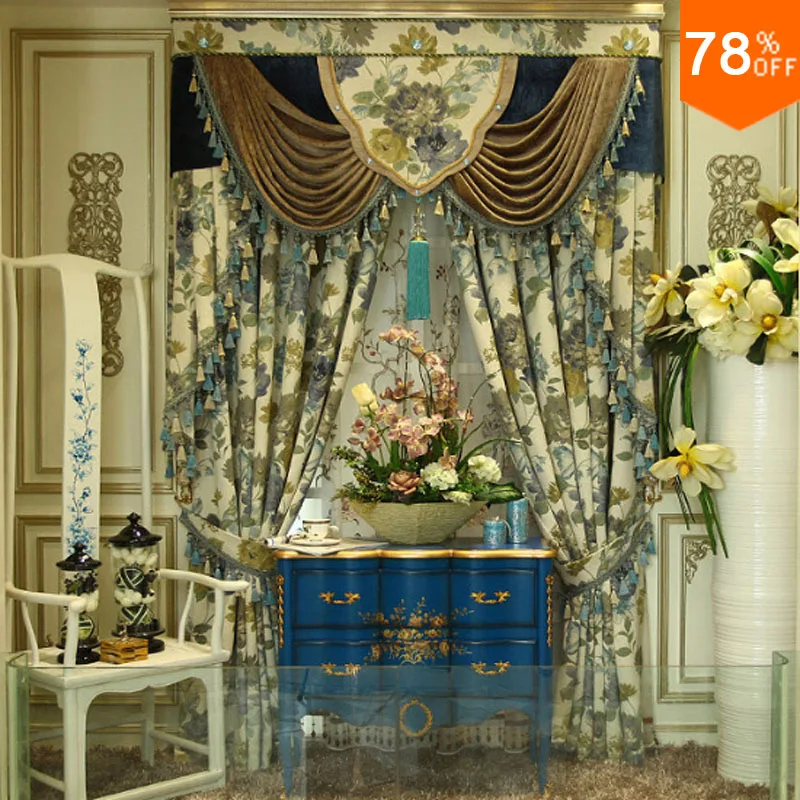 Diseño de casas de lujo compra lotes baratos de ... Cortinas Coloridas diseño