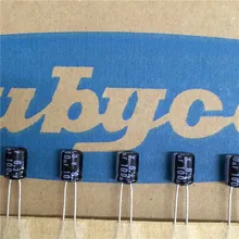 10 шт. 100 мкФ 6,3 V RUBYCON MS7 Series 5x7 мм 6.3V100uF Алюминий электролитический конденсатор с алюминиевой крышкой